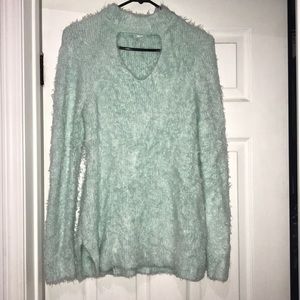 Mint Colored Sweater